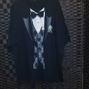 Men's suit looking tshirt